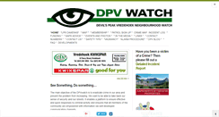 Desktop Screenshot of dpvwatch.co.za
